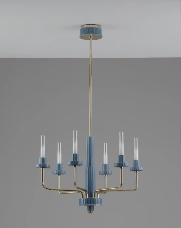 Потолочная люстра на штанге Moderli Atelieri V11692-PL