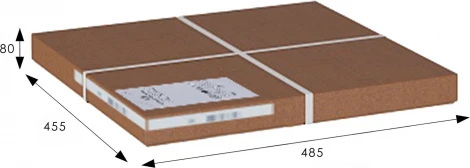 Лесенка-стремянка снег Mebelik арт.008433