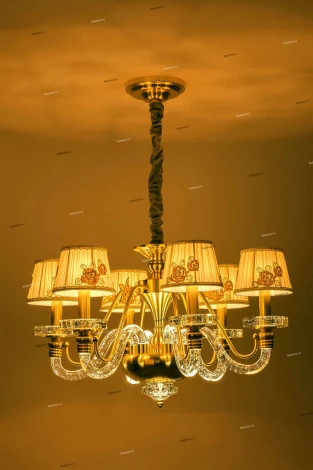 Подвесная люстра IDLamp Domenica 402/6-LEDOldbronze