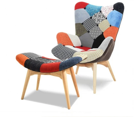 Кресло DС-917(P) лоскутный микс