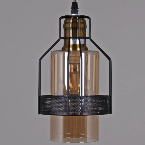 Подвесной светильник Reluce 03315-0.9-01 BK (220V, на проводе)