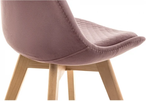Деревянный стул Woodville Bonuss light purple / wood 15322