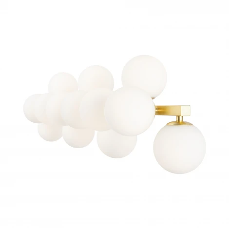 Бра Maytoni Dallas MOD547WL-13BS (220V, шарики, молекулы)