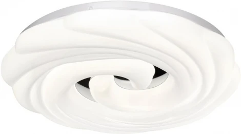 Настенно-потолочный Sonex Agap 7675/DL пластик/белый/серебристый LED 48Вт 3000-6000К D380 IP43 пульт ДУ (220V, круглые)