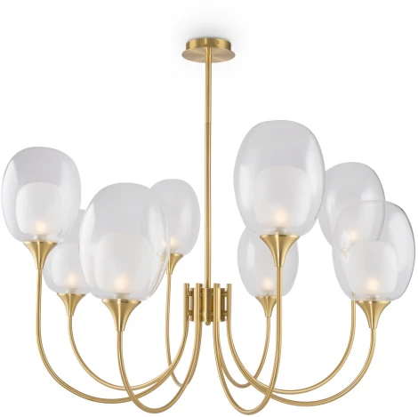 Потолочная люстра на штанге Maytoni Aura MOD016PL-08BS (220V)