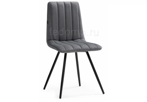 Стул на металлокаркасе Биджей velutto 32 / черный