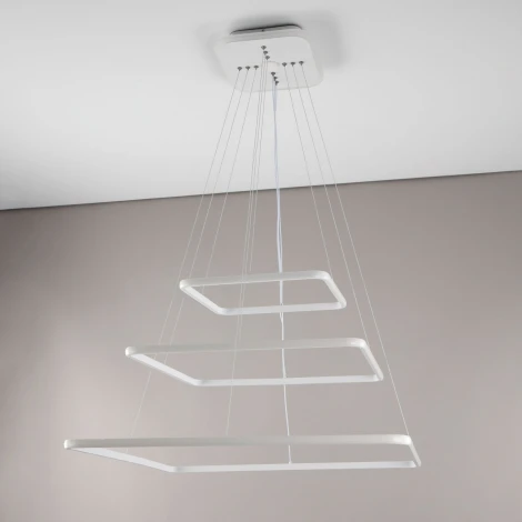 Подвесная люстра RGB Wi-Fi Citilux Неон Смарт CL731AK110E (LED, 220V, умный дом - Алиса, на тросе)