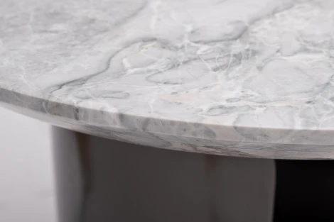 Стол журнальный натур.серый мрамор d 60*50см Garda Decor арт.57EL-79702