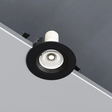 Светильник встраиваемый Elektrostandard Minnie 25056/01 GU10 черный (220V, круглые)