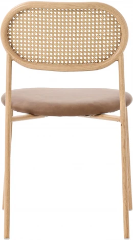 Стул Equilibrium Enigma Hesby Экокожа/Коричневый арт.HSBI_DC2246_brown
