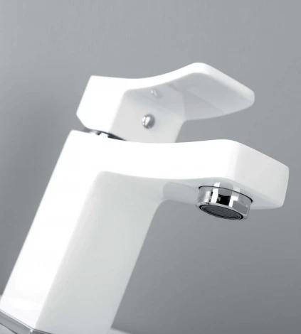 Смеситель Wasserkraft Aller 1063WHITE для раковины