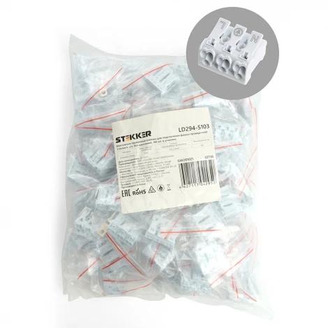 Клемма монтажная Stekker 32736