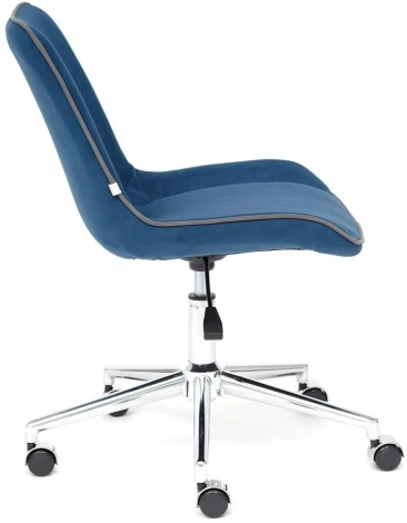 Кресло STYLE флок , синий, 32 Tetchair 13564