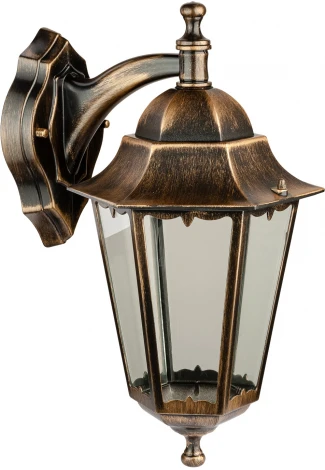 Уличный настенный фонарь Oasis Light PETERSBURG M 79802M/04 Gb (220V, фонарь, IP44)