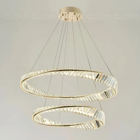 Подвесной светильник ярусный светодиодный кольцо Cloyd Pauli 11459 (220V, на тросе, кольцо)