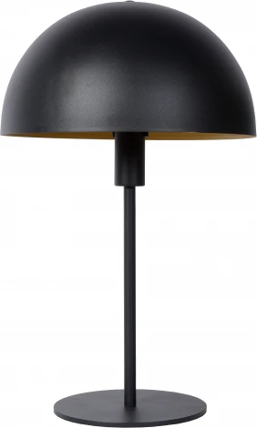 Интерьерная настольная лампа Lucide Siemon 45596/01/30 (220V, выключатель, круглые, гриб)