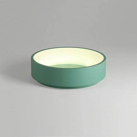 Потолочный светодиодный светильник Tray D45 Green ImperiumLoft Tray01