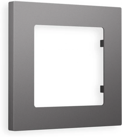 Рамка Ambrella Volt ALFA Techno (Антрацит серый) 1-ая AF220651