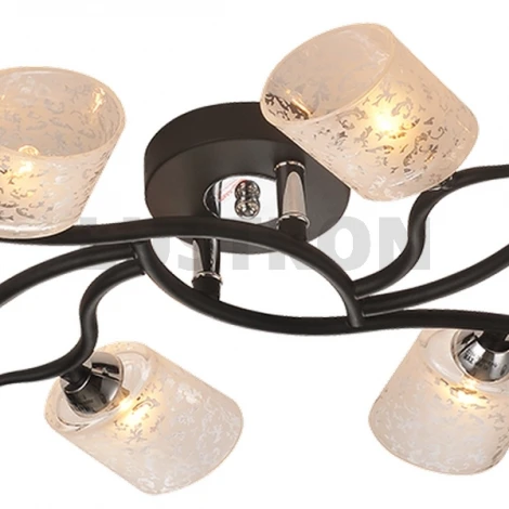 Потолочная люстра IDLamp Orlenda 207/8PF-Black