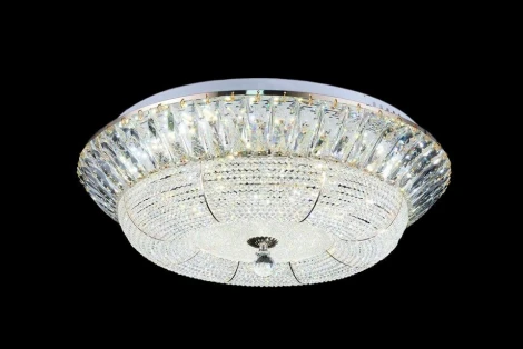 Потолочная люстра Lumina Deco Mirana DDP 3197-60 (LED, 220V, хрусталь, круглые)