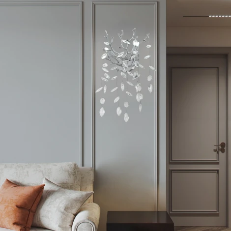 Бра хрустальное Arte Milano Milano-1 23122.255.2.E14.B CR (220V)