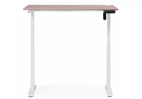 Компьютерный стол Notta Маркос 120х75 розовый / белый