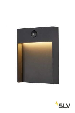 Настенный светильник уличный Slv FLATT SENSOR 1002954