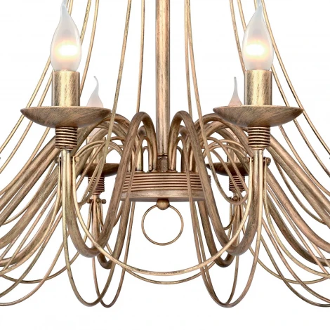 Подвесная люстра F-Promo Chateau 2163-12P (220V, на цепи, подсвечник, свеча)