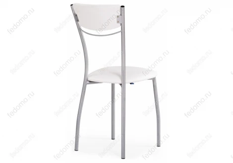 Стул Woodville на металлокаркасе Goki с мягкой спинкой светлый мусс 453992