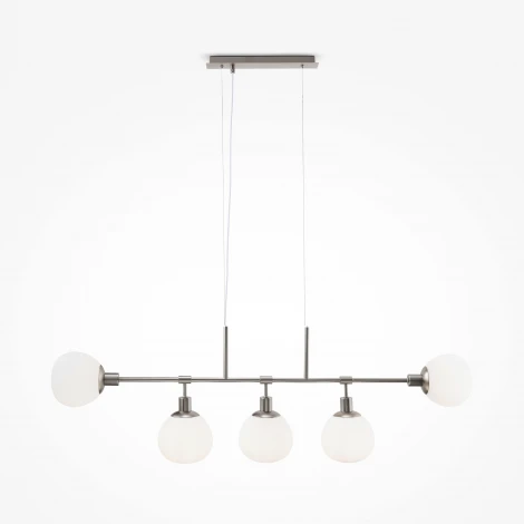 Подвесной светильник Maytoni Erich MOD221-PL-05-N (220V, на тросе, шарики)