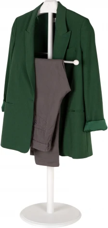 Вешалка костюмная В 25Н белый от фабрики Mebelik