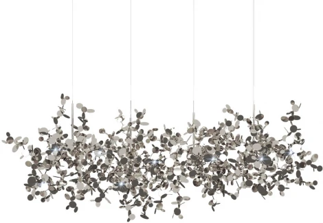 Подвесная люстра Loft It Spark 10101/4 Chrome (220V, на проводе, лепестки)