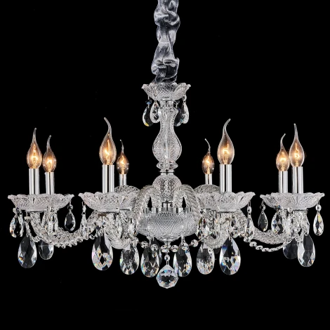 Подвесная люстра ILLUMICO IL2065-8PBC-25 ELITE