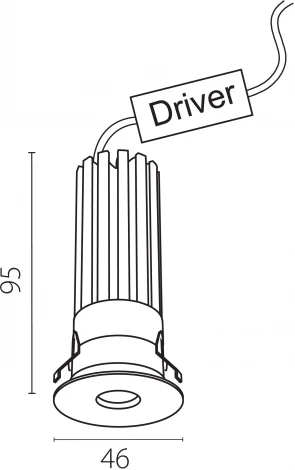 Встраиваемый светильник Lightstar Spira Slim 074436 (LED, 220V, круглые)