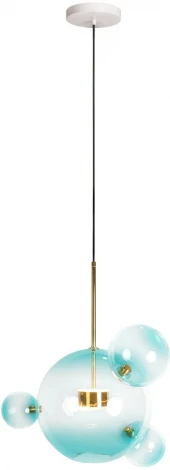 Подвесной светильник Loft It Bolle 2027-P4 Blue (LED, 220V, на проводе, шар, молекулы)