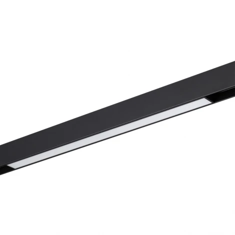 Трековый светильник однофазный светодиодный Novotech Vector 359939 черный диммир. со сменой цв.температуры, пульт ДУ/Tuya Smart Life IP20 LED 24W 3000-6000K 90-240V (Умный дом)