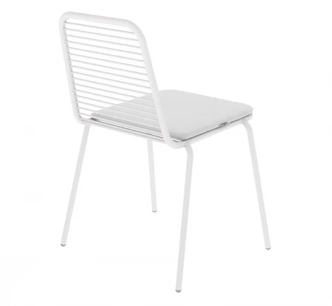 Стул Sheffilton SHT-S153-CN1 белый муар/белый 7453453302