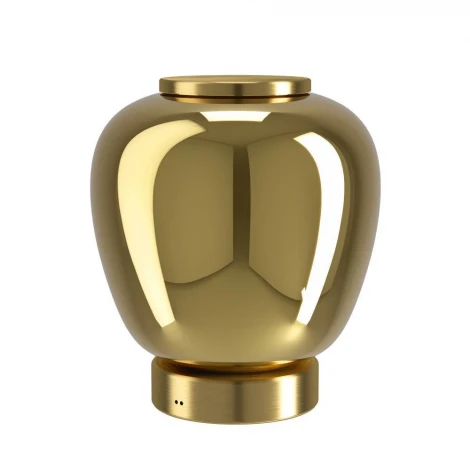 Настольная лампа светодиодная Eglo Fruitera 390467 с регулировкой цветовой температуры 1X5W 2200-6500K, 1000lm, сталь, состаренный медный, золото