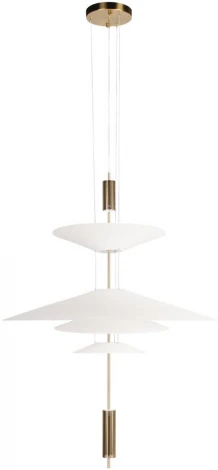 Подвесной светильник Loft It Skylar 10244/C Brass (220V, на тросе, круглые)