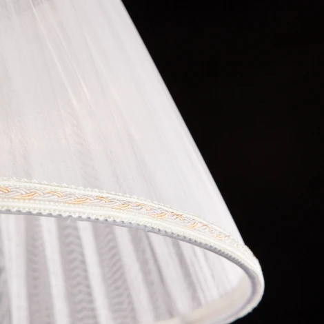 Интерьерная настольная лампа Eurosvet 01002-01003 01002/1 белый с золотом (220V)