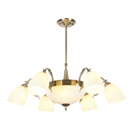 Потолочная люстра на штанге MyFar Biene MR1523-8C (220V)