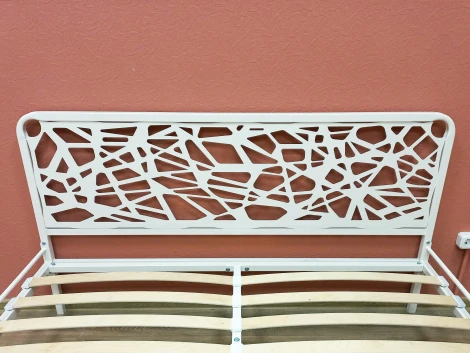 Кровать КМД 16 ОРИОН 140 белый, Форвард