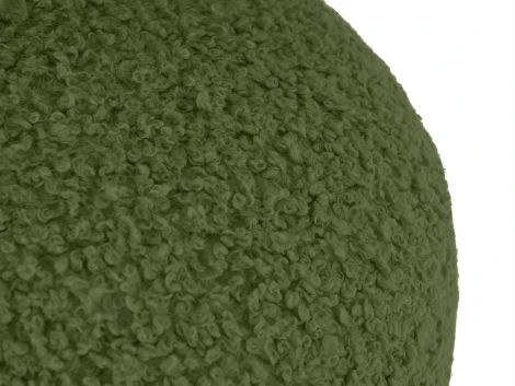 Пуф ОГОГО Shaggy (Искусственный мех/Зеленый)