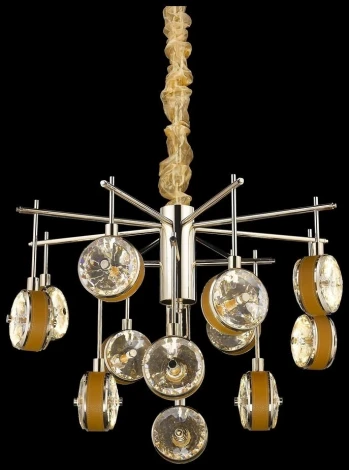 Подвесная люстра Wertmark Mattia WE240.12.303 (LED, 220V, на цепи, шарики)