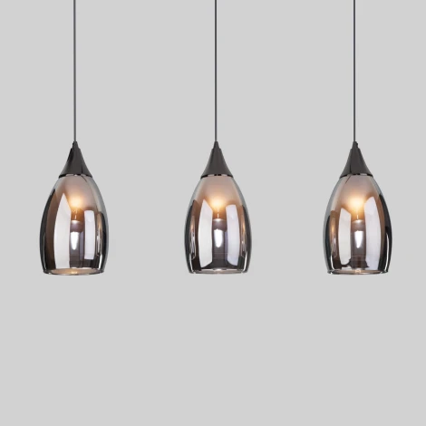 Подвесной светильник Eurosvet Cosmic 50285/3 черный жемчуг (220V, на проводе)