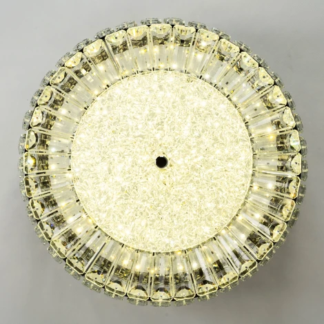 Потолочный светильник светодиодный хрустальный с регулировкой цветовой температуры Modelux ML.2305.400 CR