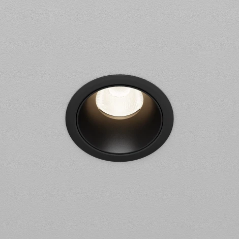 Встраиваемый светильник Maytoni Dip DL115-10W-4K-B (LED, 220V, круглые)