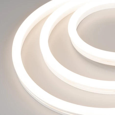 Светодиодная лента герметичная WAVE-SIDE-A120-12x25mm 230V Day4000 (12 W/m, IP67, 50m, wire x2) (Arlight, Грибовидная форма) 047810