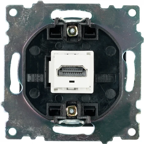 Розетка HDMI (черный) Stekker Катрин 50062