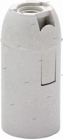 Патрон E14 Horoz, белый